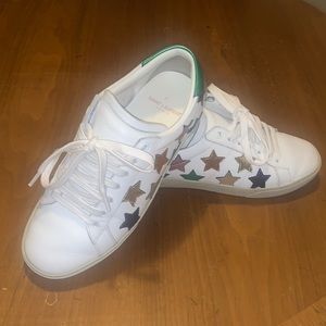 Yves Saint Laurent YSL Court Sneakers 37.5 EUC